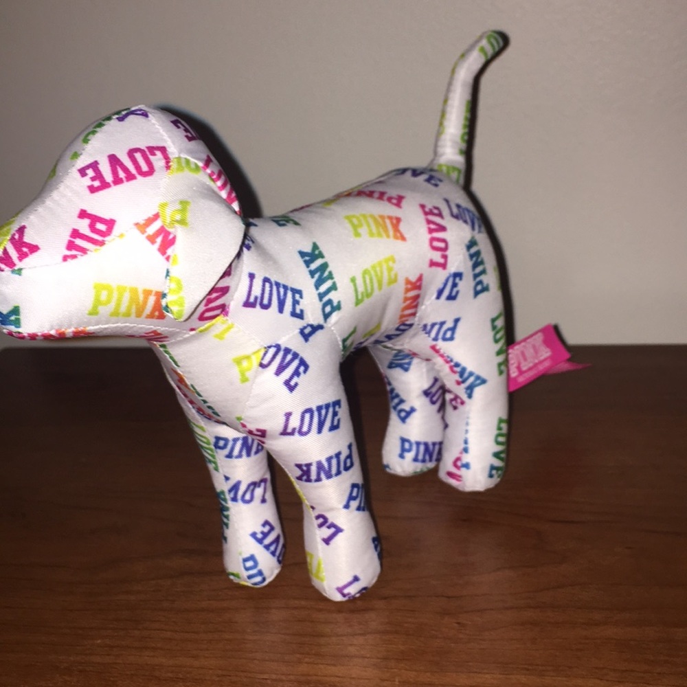 Victoria’s Secret pink dog